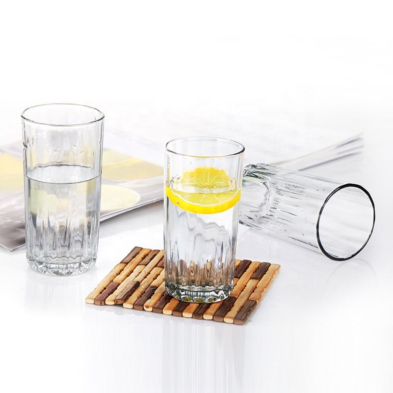 Klassisk 320 ml Skåret Glas Kop